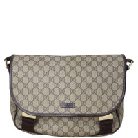 Gucci GG Supreme Double Buckle Messenger