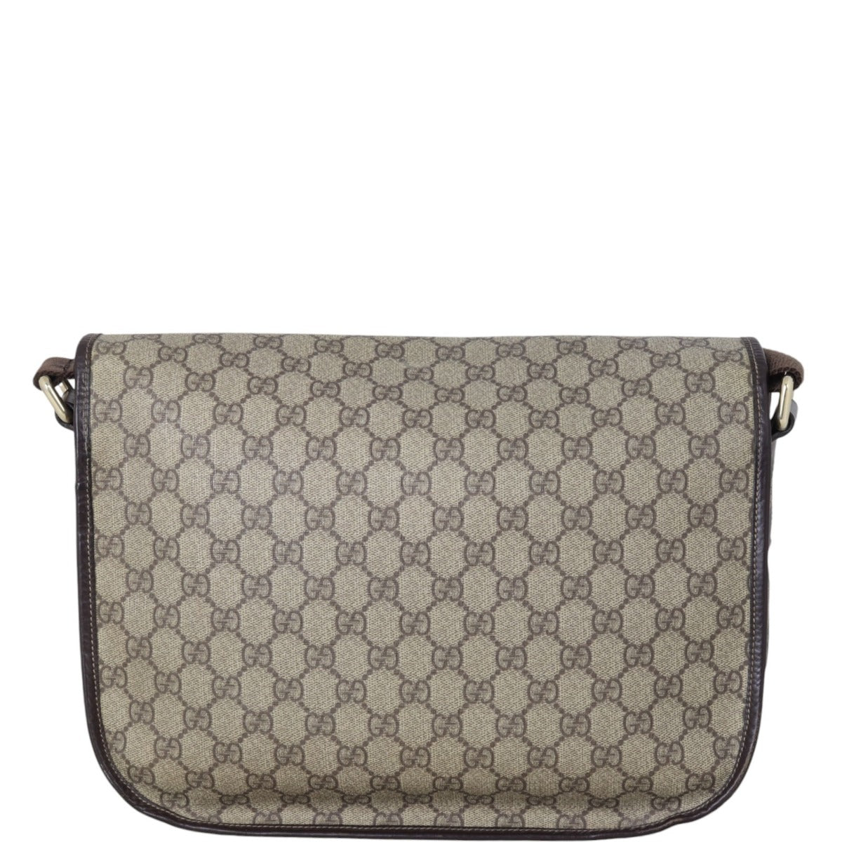 Gucci GG Supreme Double Buckle Messenger