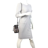 Fendi Mon Mesh Mini Bucket Bag