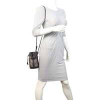 Fendi Mon Mesh Mini Bucket Bag