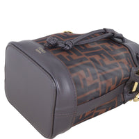 Fendi Mon Mesh Mini Bucket Bag