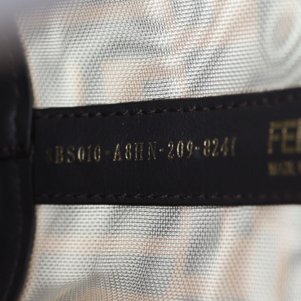 Fendi Mon Mesh Mini Bucket Bag