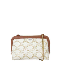 Celine Triomphe Clutch on Chain