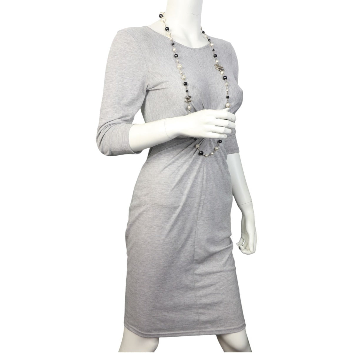 Chanel CC Beaded Long Necklace