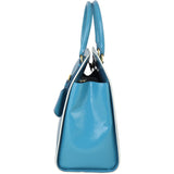 Prada Saffiano Vernice Pyramid Tote