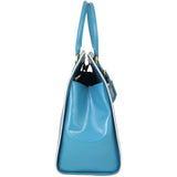 Prada Saffiano Vernice Pyramid Tote