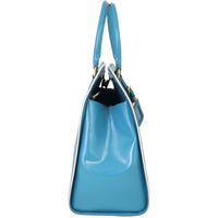 Prada Saffiano Vernice Pyramid Tote