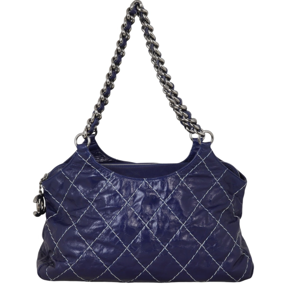 Chanel Double Stitch Chain Shoulder Bag