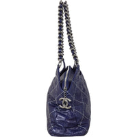 Chanel Double Stitch Chain Shoulder Bag