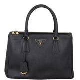 Prada Saffiano Lux Galleria Double Zip Tote Small