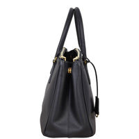 Prada Saffiano Lux Galleria Double Zip Tote Small