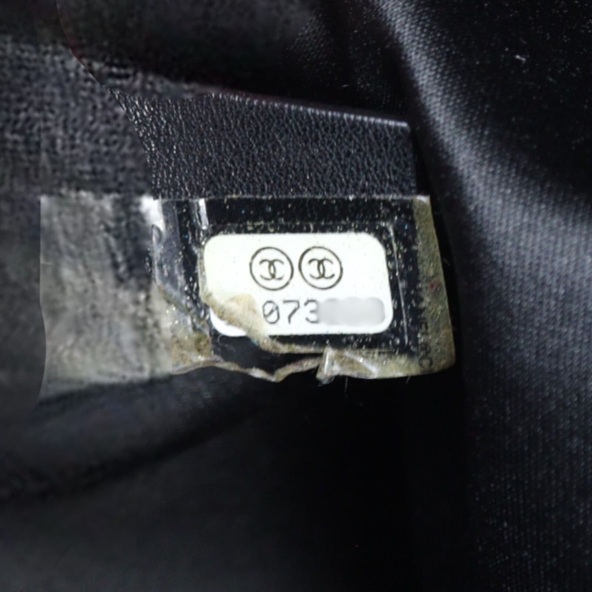 Chanel Chocolate Bar Chain Vinyl Tote