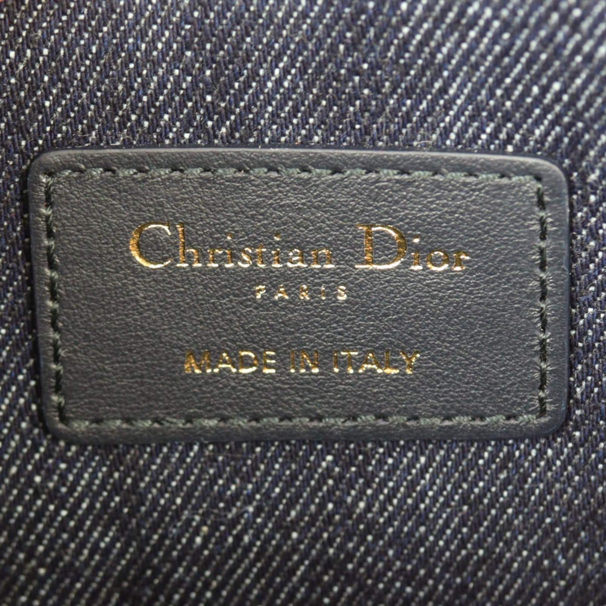 Dior Miss Dior Denim Flap Bag