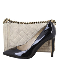 Chanel Boy Old Medium Distressed Suede