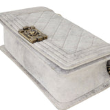 Chanel Boy Old Medium Distressed Suede