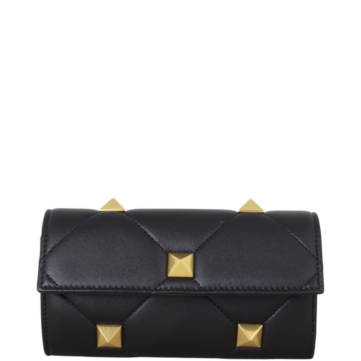 Valentino Roman Stud Wallet on Chain