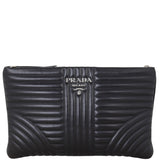 Prada Diagramme Clutch on Chain