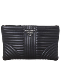 Prada Diagramme Clutch on Chain