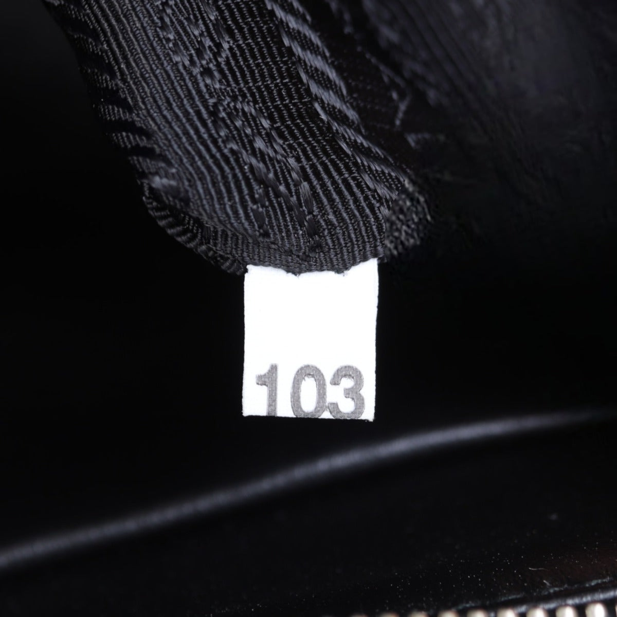 Prada Diagramme Clutch on Chain