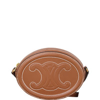 Celine Triomphe Cuir Oval Purse