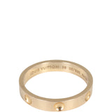Louis Vuitton Empreinte 18k Rose Gold Ring