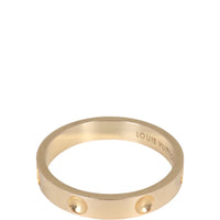 Louis Vuitton Empreinte 18k Rose Gold Ring