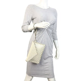 Valentino Rockstud Wristlet Clutch