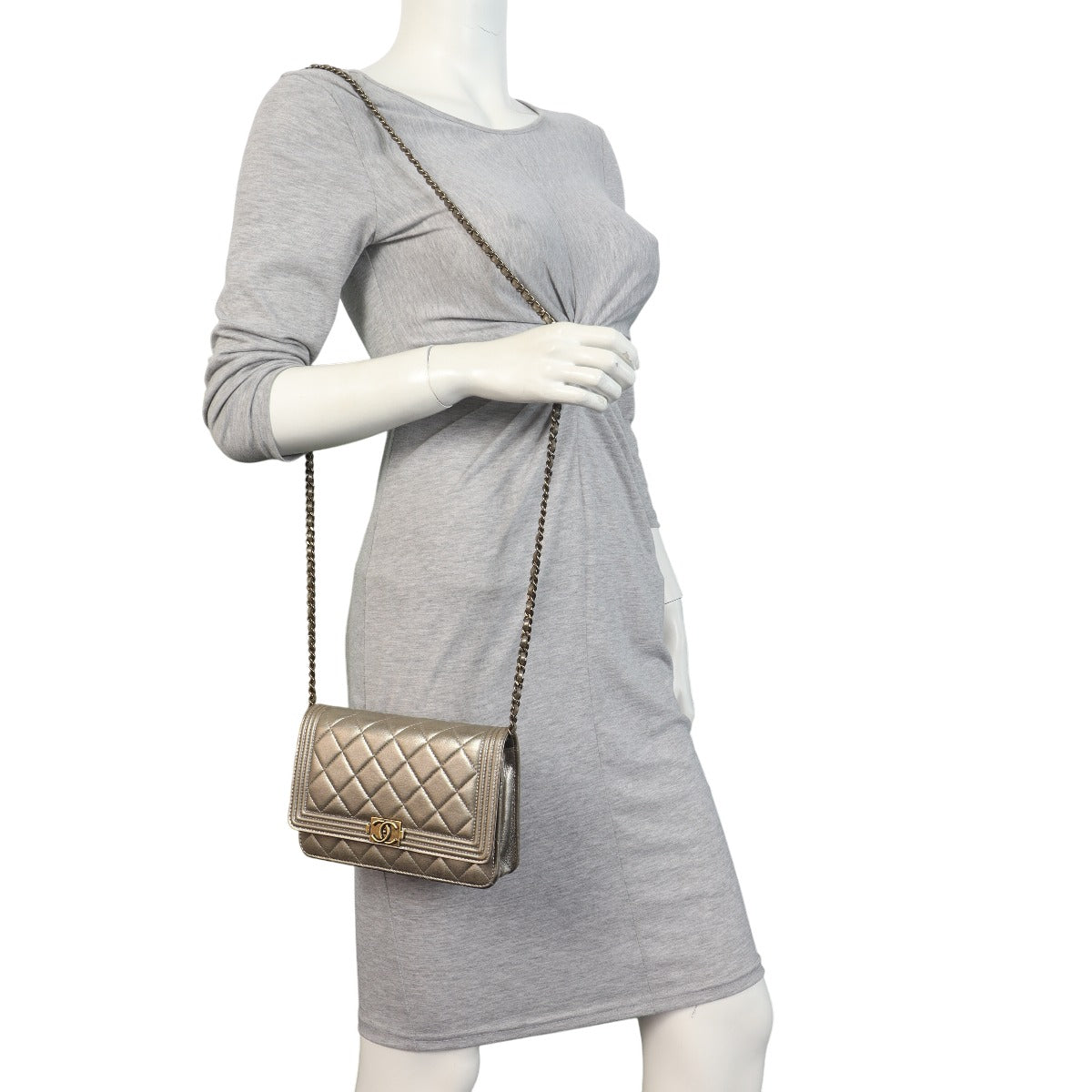 Chanel Boy Wallet on Chain