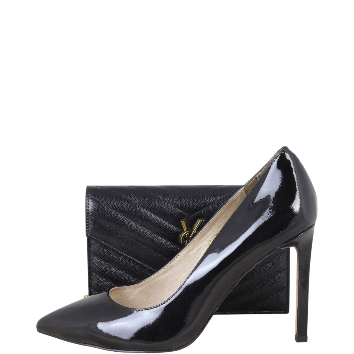 Saint Laurent Cassandre Envelope Chain Wallet