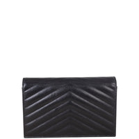 Saint Laurent Cassandre Envelope Chain Wallet