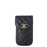 Chanel CC Phone Holder on Chain