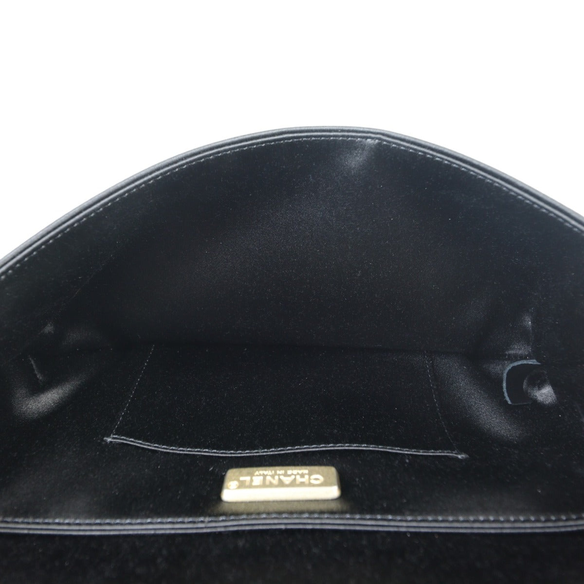 Chanel Satin Long Clutch