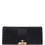 Chanel Satin Long Clutch