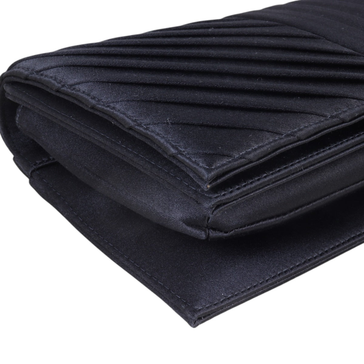 Chanel Satin Long Clutch