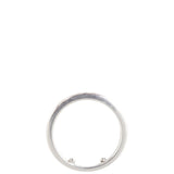 Tiffany & Co Setting Half Circle Diamond Platinum 2mm Wedding Band