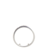 Tiffany & Co Setting Half Circle Diamond Platinum 2mm Wedding Band