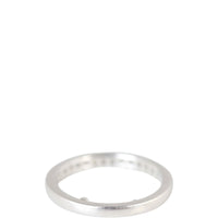 Tiffany & Co Setting Half Circle Diamond Platinum 2mm Wedding Band