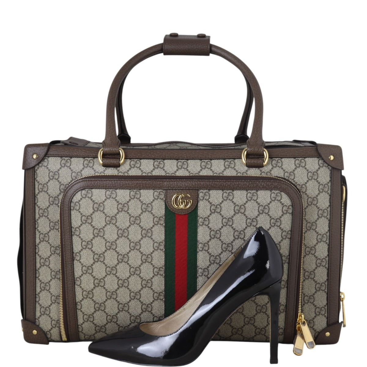 Gucci GG Supreme Pet Carrier Small