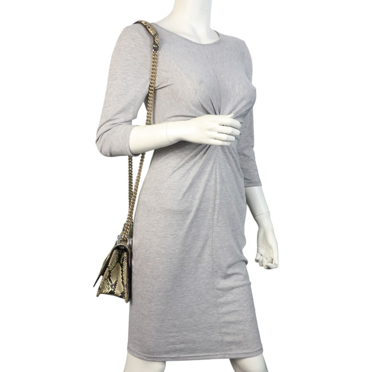 Fendi Kan I Crossbody Small Python