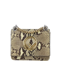 Fendi Kan I Crossbody Small Python