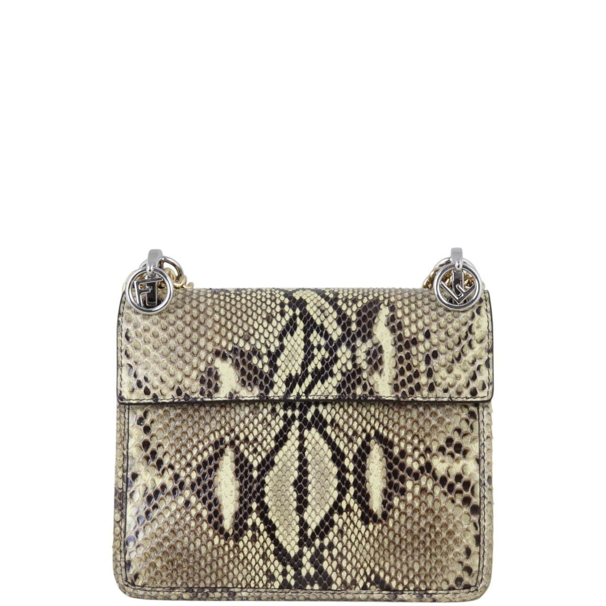 Fendi Kan I Crossbody Small Python