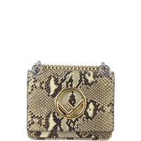 Fendi Kan I Crossbody Small Python