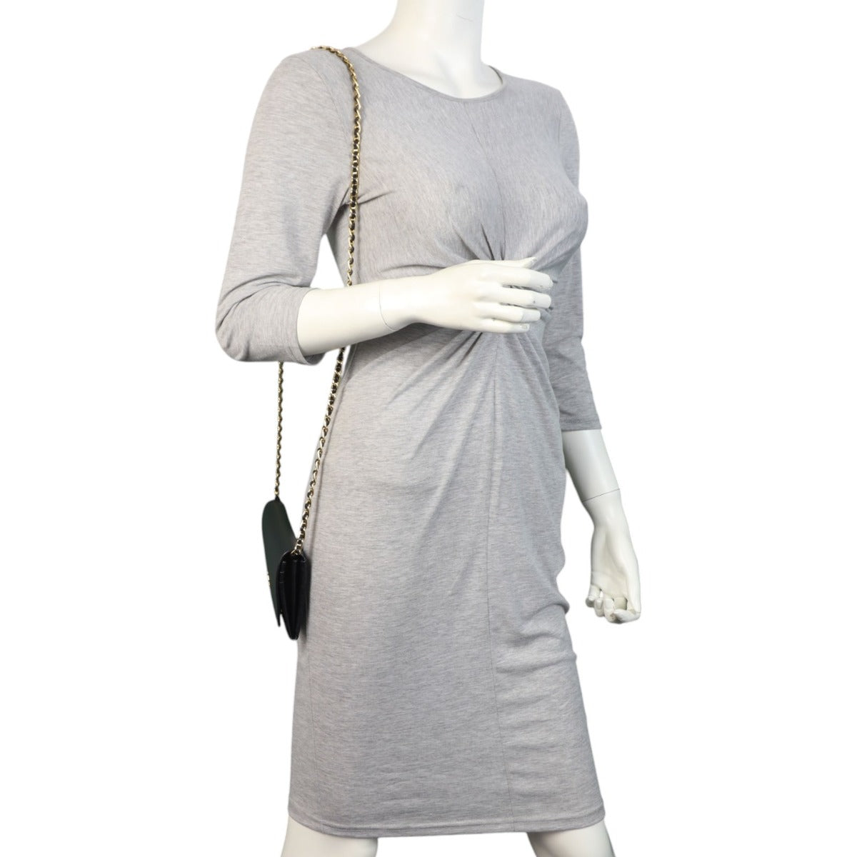 Prada Saffiano Metal Wallet on Chain