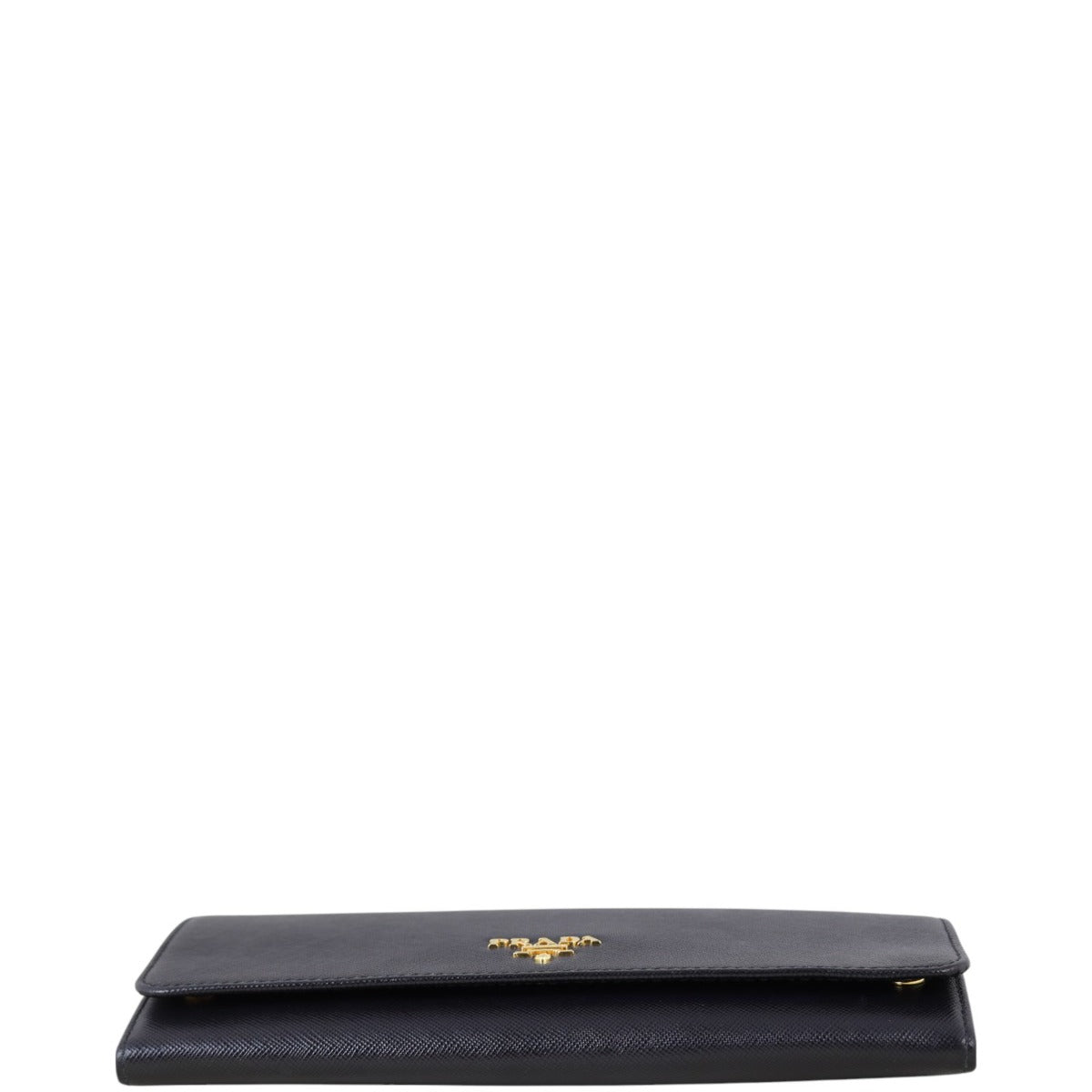 Prada Saffiano Metal Wallet on Chain