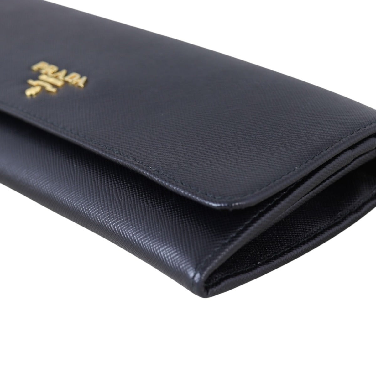 Prada Saffiano Metal Wallet on Chain