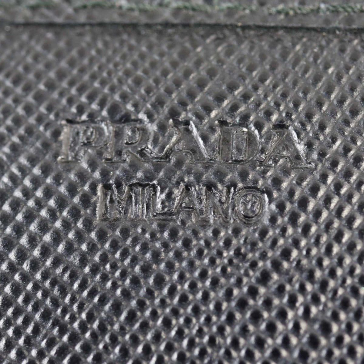 Prada Saffiano Metal Wallet on Chain