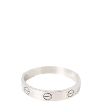 Cartier Love Wedding Band 18k White Gold