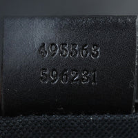 Gucci GG Supreme Double Buckle Backpack