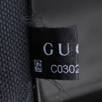 Gucci GG Supreme Double Buckle Backpack