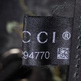 Gucci GG Supreme Double Buckle Backpack